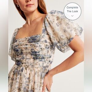 Abercrombie Emerson drama back gown size XS petite